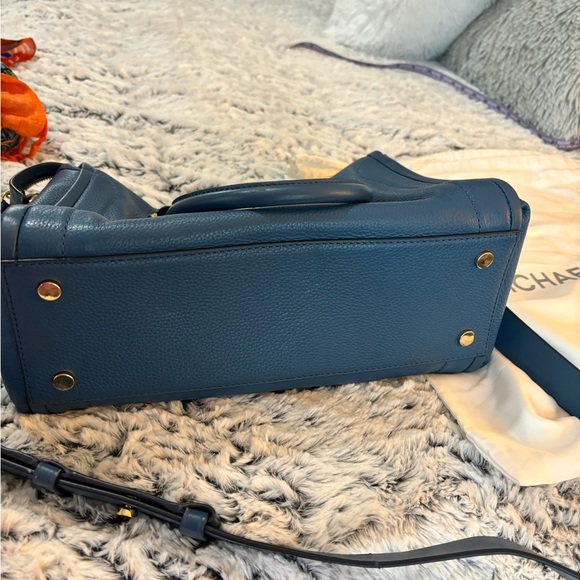 Michael Kors large blue chambray Carine bag - Picture 8 of 12